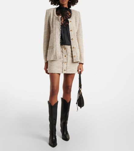 Minifalda Gleny de tweed - Isabel Marant - Modalova