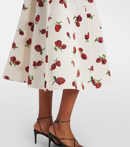 Vestido midi Isabella de seda y algodón - Khaite - Modalova
