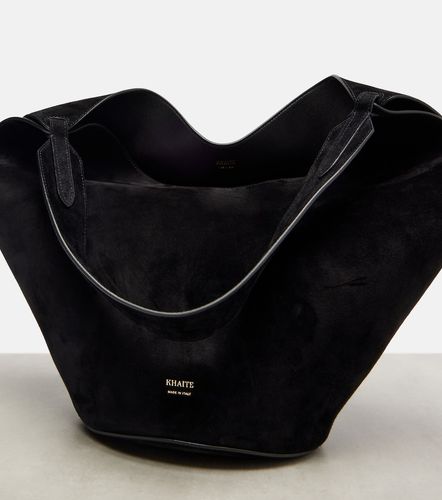 Khaite Borsa Lotus Small in suede - Khaite - Modalova