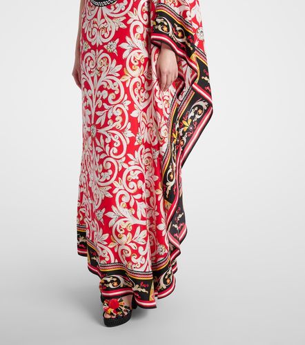Taormina printed silk kaftan - Dolce&Gabbana - Modalova