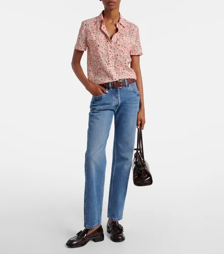 Prada Low-Rise Straight Jeans - Prada - Modalova