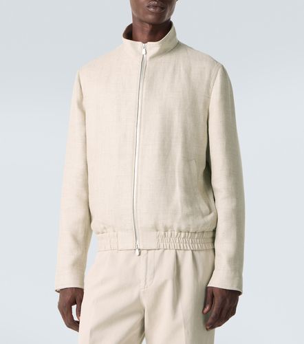 Silk, linen, and wool jacket - Brunello Cucinelli - Modalova