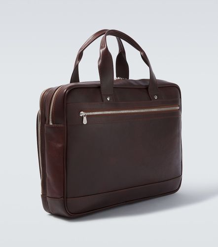 Ventiquattrore in pelle - Brunello Cucinelli - Modalova