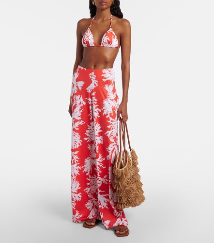 Cleo printed jersey palazzo pants - Alexandra Miro - Modalova