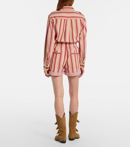 Shorts Nirma in cotone a righe - Marant Etoile - Modalova