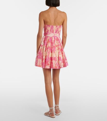 Vestido corto Christine de algodón - Poupette St Barth - Modalova