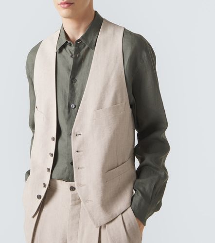Archivio Hemd aus Leinen - Giorgio Armani - Modalova