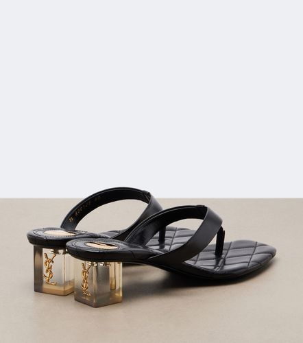 Sandalias Sip Cassandre de piel - Saint Laurent - Modalova