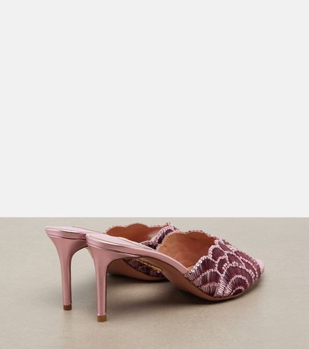 Aquazzura Ce Soir sequined mules - Aquazzura - Modalova