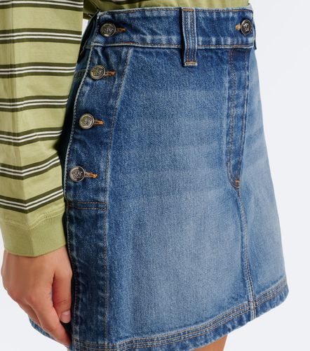 Versace Minifalda de denim - Versace - Modalova