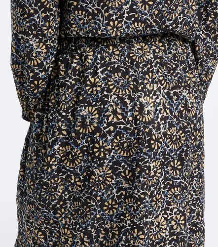Olina printed tiered cotton-blend midi skirt - Ulla Johnson - Modalova