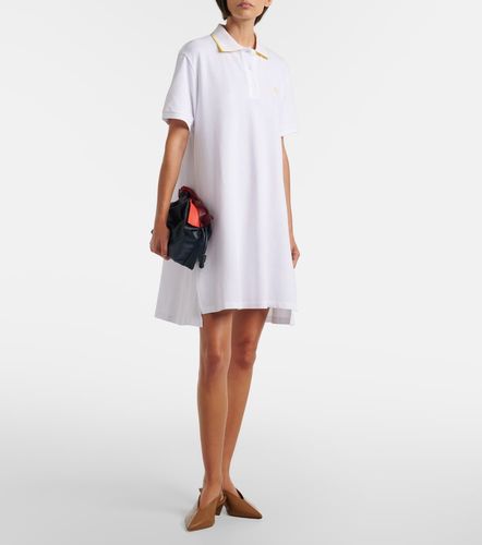 Vestido de piqué de algodón con Double L - Loewe - Modalova