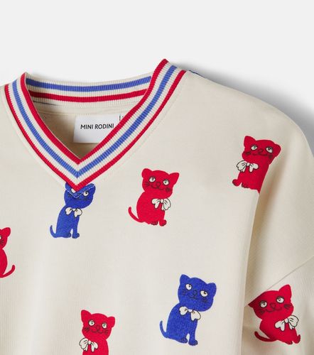 Sudadera de jersey de algodón estampada - Mini Rodini - Modalova