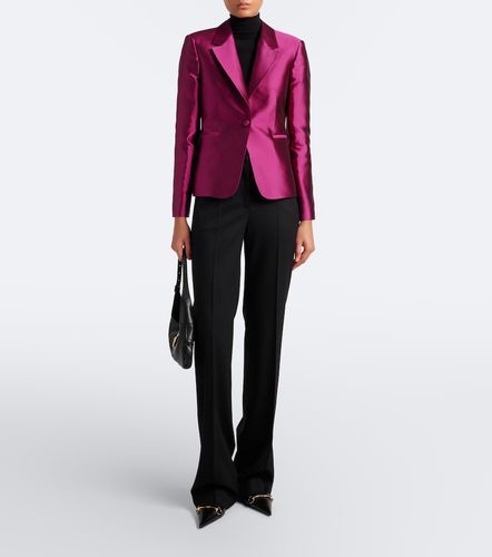 Gucci Blazer aus Seidensatin - Gucci - Modalova