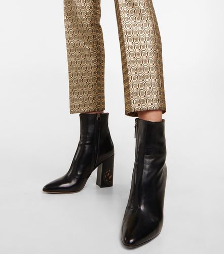 Etro Botines de piel perforada - Etro - Modalova