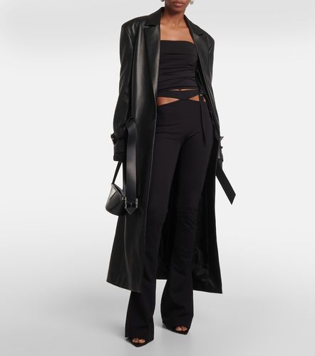 Cutout jersey flared pants - The Attico - Modalova
