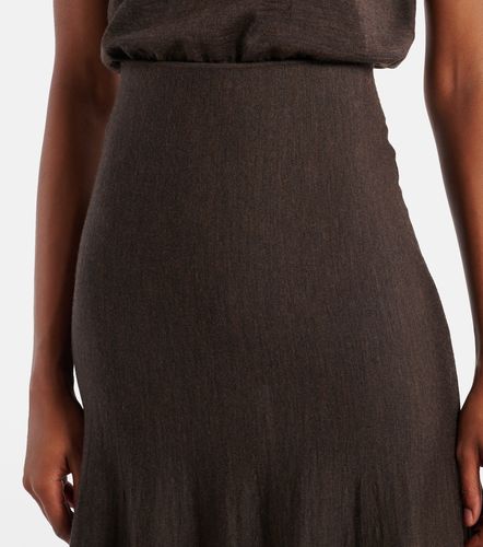 Khaite Mayu wool midi skirt - Khaite - Modalova
