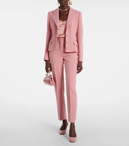Virgin wool slim pants - Dolce&Gabbana - Modalova