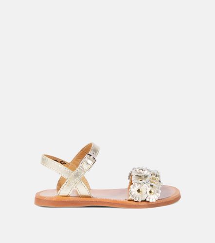 Sandalias Plagette Multi Flo de piel - Pom d'Api - Modalova