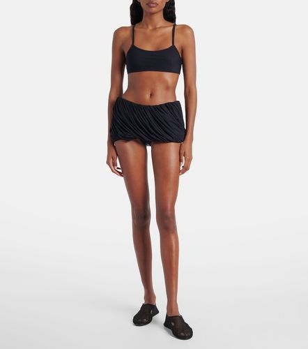 Alaia Pleated low-rise bikini - Alaia - Modalova