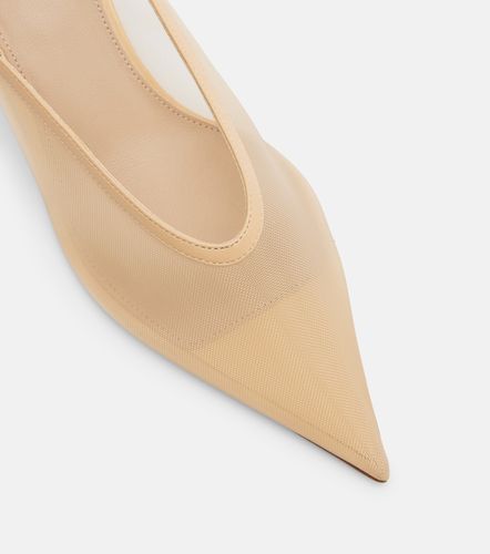 Le Monde Béryl Mules Venetian aus Mesh mit Leder - Le Monde Beryl - Modalova