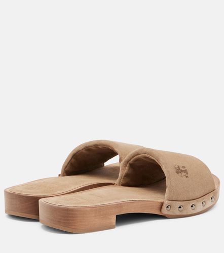 Clogs aus Veloursleder - Brunello Cucinelli - Modalova