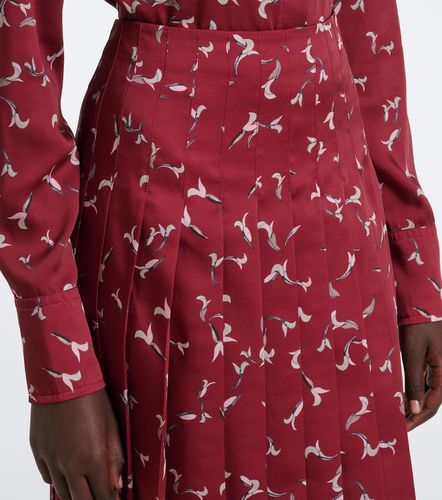 Falda midi Monti estampada plisada - Altuzarra - Modalova