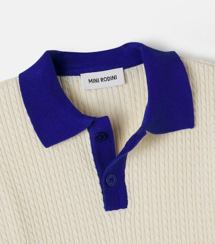 Polo trenzado de algodón - Mini Rodini - Modalova