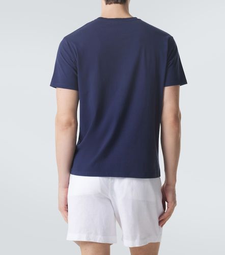 Camiseta de jersey de algodón bordada - Vilebrequin - Modalova