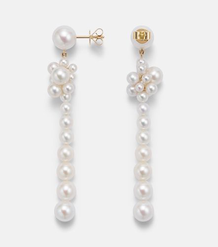 Pendientes Colonna Botticelli de oro de 14 ct con perlas - Sophie Bille Brahe - Modalova