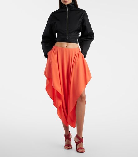 Alaïa Gonna midi Peek in cady - Alaia - Modalova