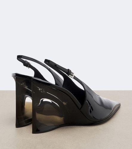 Alaïa Salones con cuña Invisible de charol - Alaia - Modalova
