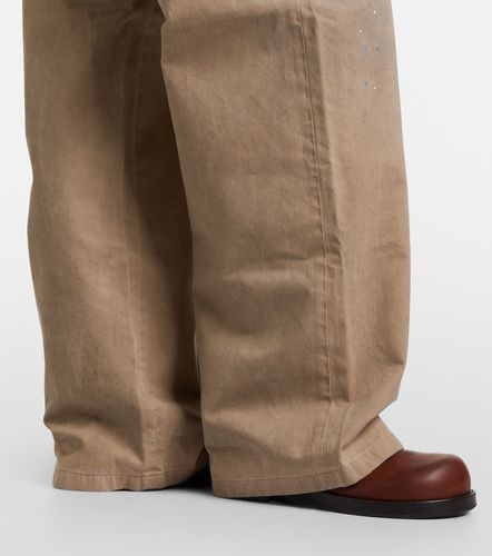 Cotton twill wide-leg pants - Acne Studios - Modalova