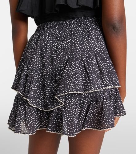 Jocadia polka-dot ruffled cotton shorts - Marant Etoile - Modalova