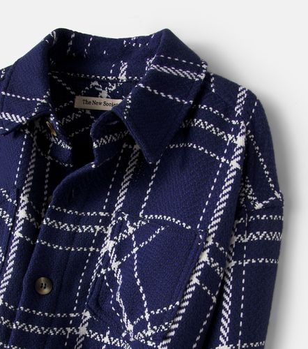 Sobrecamisa Boone de algodón a cuadros - The New Society - Modalova