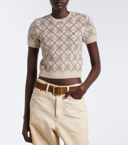 Pullover Argyle aus einem Baumwollgemisch - Acne Studios - Modalova