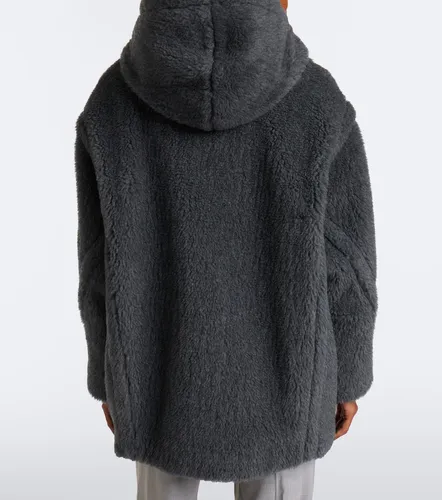 Abrigo con capucha de lana, alpaca y seda - Max Mara - Modalova