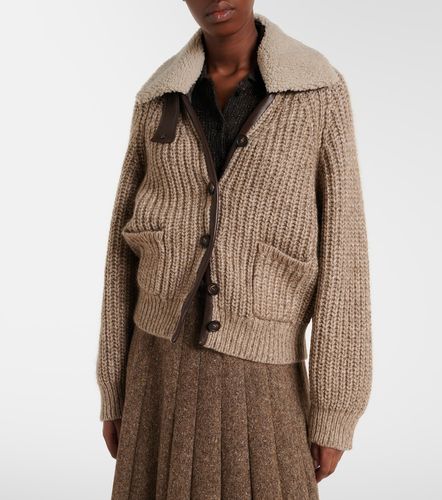 Cashmere, mohair, and wool-blend jacket - Brunello Cucinelli - Modalova