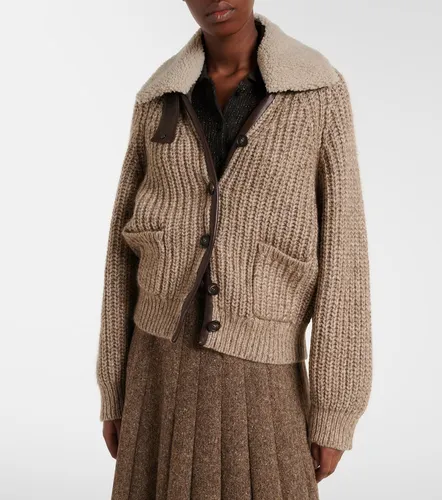 Cashmere, mohair, and wool-blend jacket - Brunello Cucinelli - Modalova