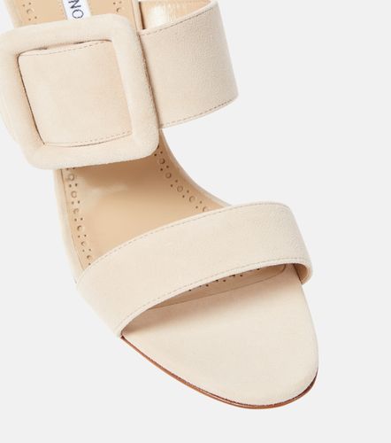 Manolo Blahnik Gable suede sandals - Manolo Blahnik - Modalova