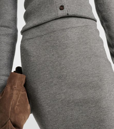 Midirock aus Rippstrick - Brunello Cucinelli - Modalova
