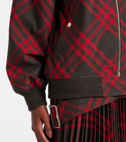 Check bomber jacket - Burberry - Modalova