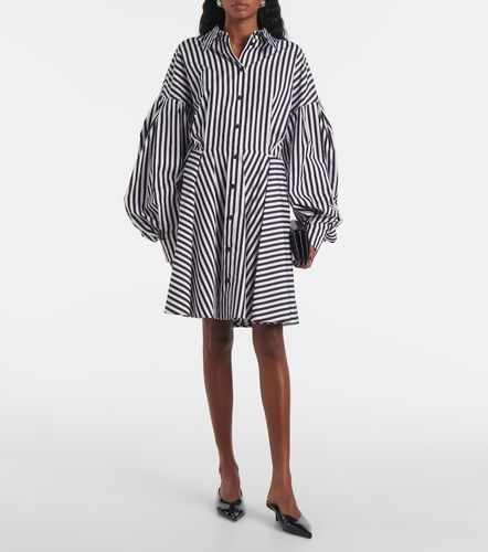 Abito midi in popeline di cotone a righe - Nina Ricci - Modalova