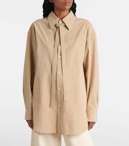 Camisa de algodón con lazada - Lemaire - Modalova