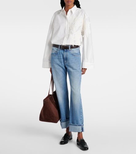 Jeans rectos de tiro bajo - Brunello Cucinelli - Modalova