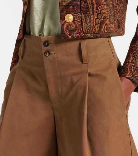 Chloé Bermuda in canvas di cotone - Chloe - Modalova
