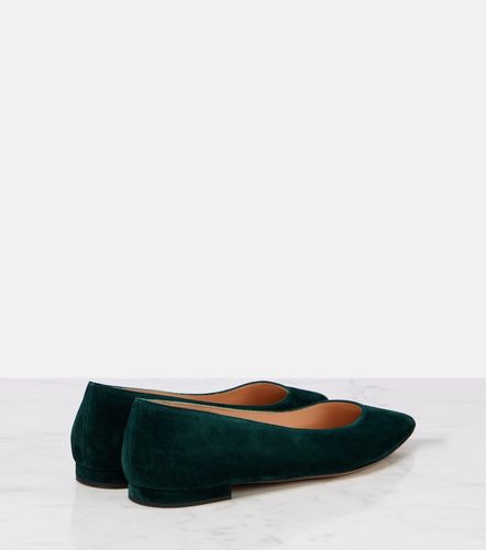 Gianvito suede ballet flats - Gianvito Rossi - Modalova