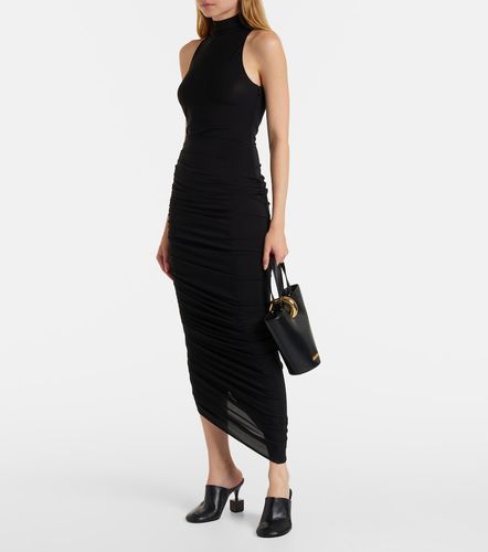 Piazza gathered jersey midi dress - Jacquemus - Modalova