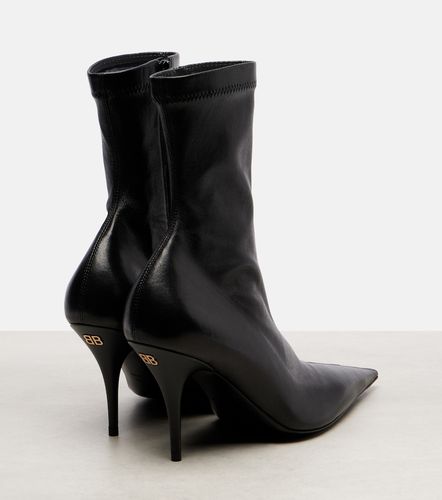 Avenue 90 leather ankle boots - Balenciaga - Modalova