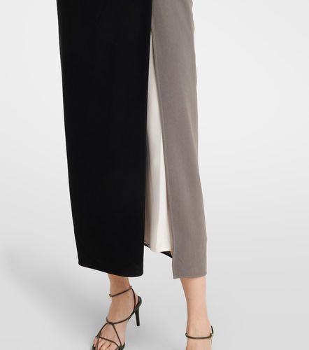 Vestido midi Elsa de crepé drapeado - Proenza Schouler - Modalova